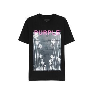 Purple Brand Black T-Shirts & Vests - T-Shirts Men